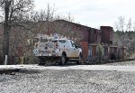 MofW Equipment Passing Through Shipman, Virginia